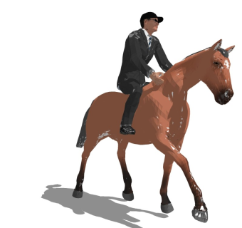 精品动物模型  马 (4)